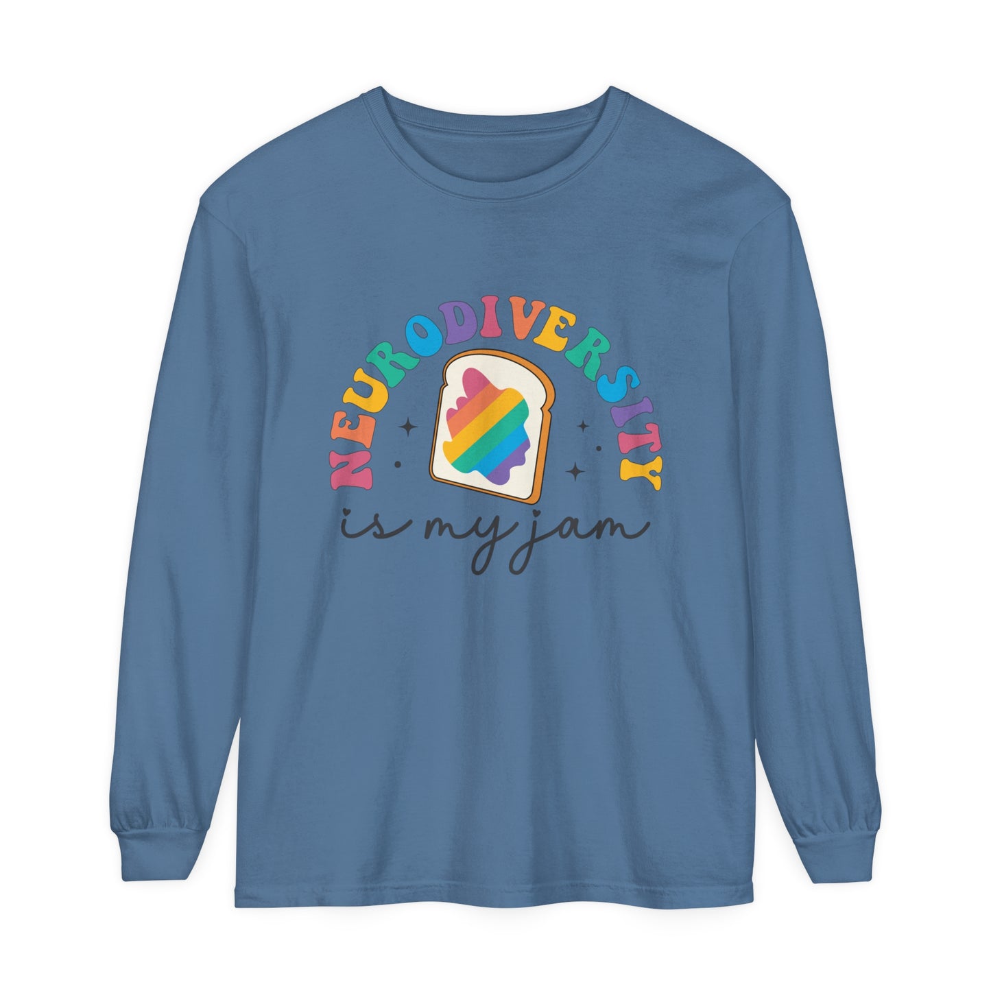 Neurodiversity is my jam Women's Long Sleeve T-Shirt