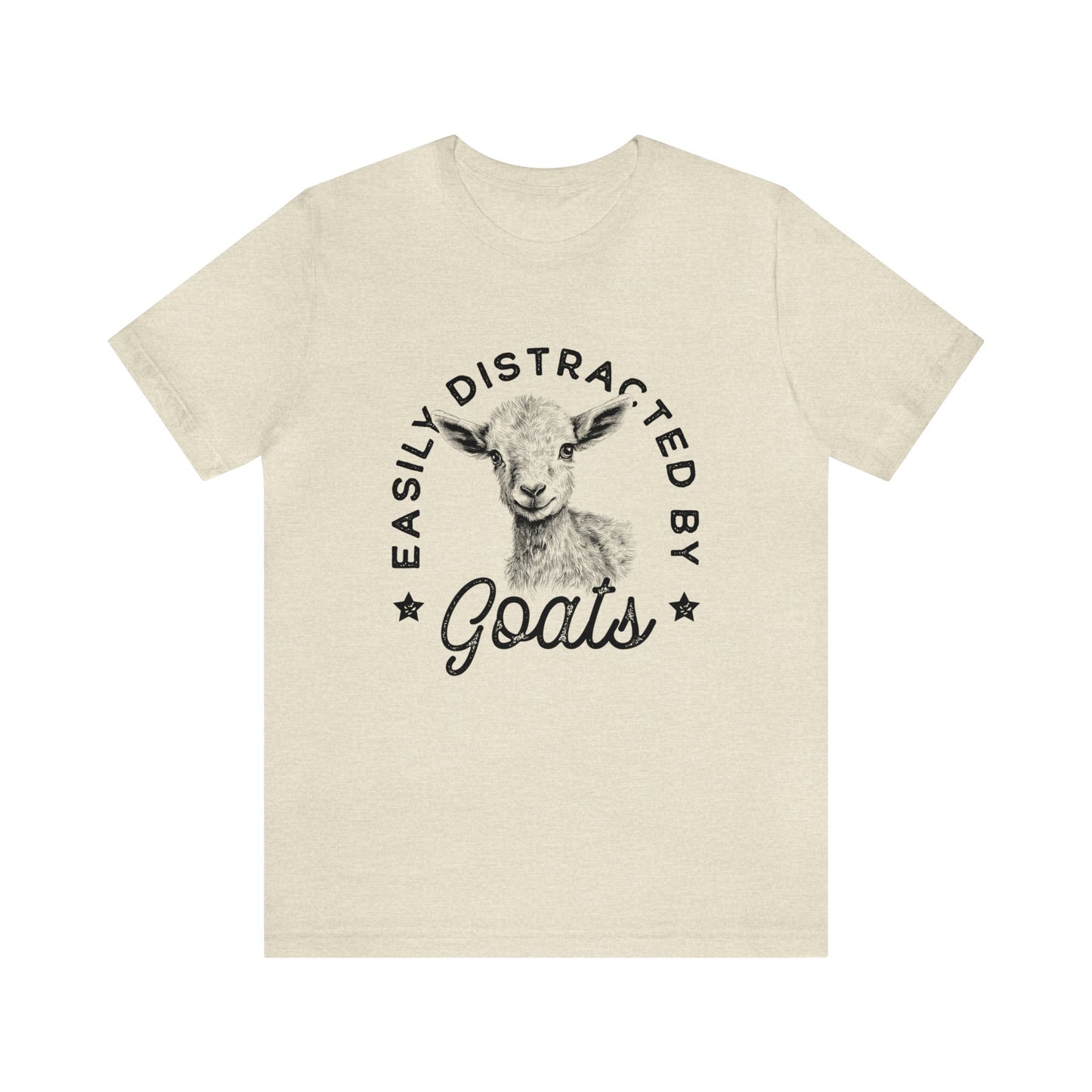 Easily Distracted By Goats Women's Tshirt