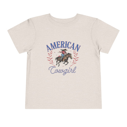 Cowgirl Toddler Short Sleeve Tee