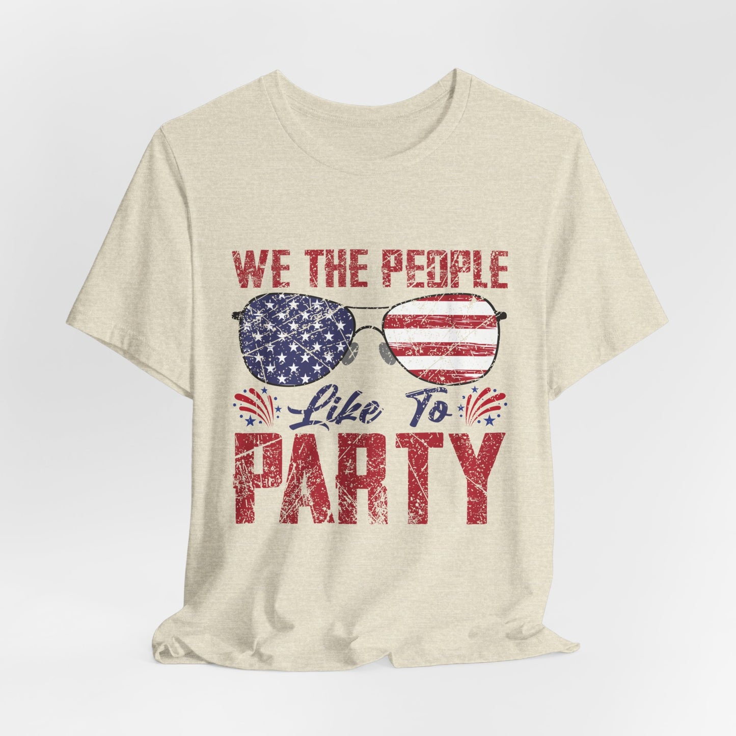 Like to Party America Women's Short Sleeve Tee