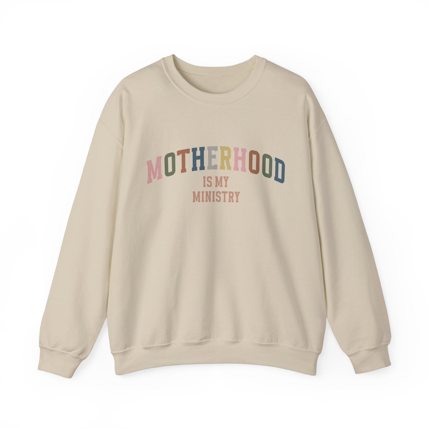 Motherhood is my ministry Women's Mama Sweatshirt