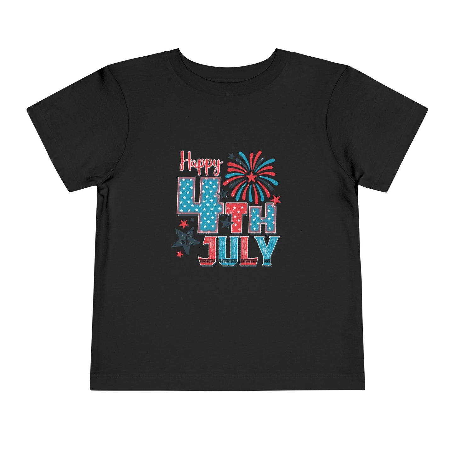 Toddler USA 4th of July Short Sleeve Tee