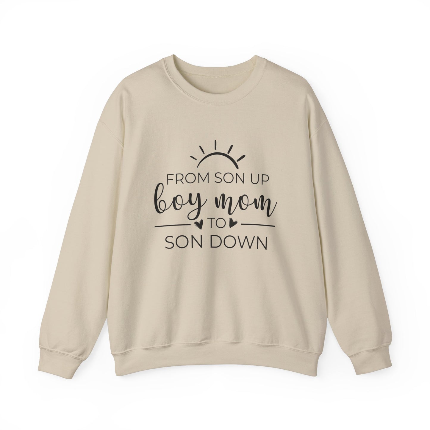 Boy Mom from son up to son down Women's Sweatshirt