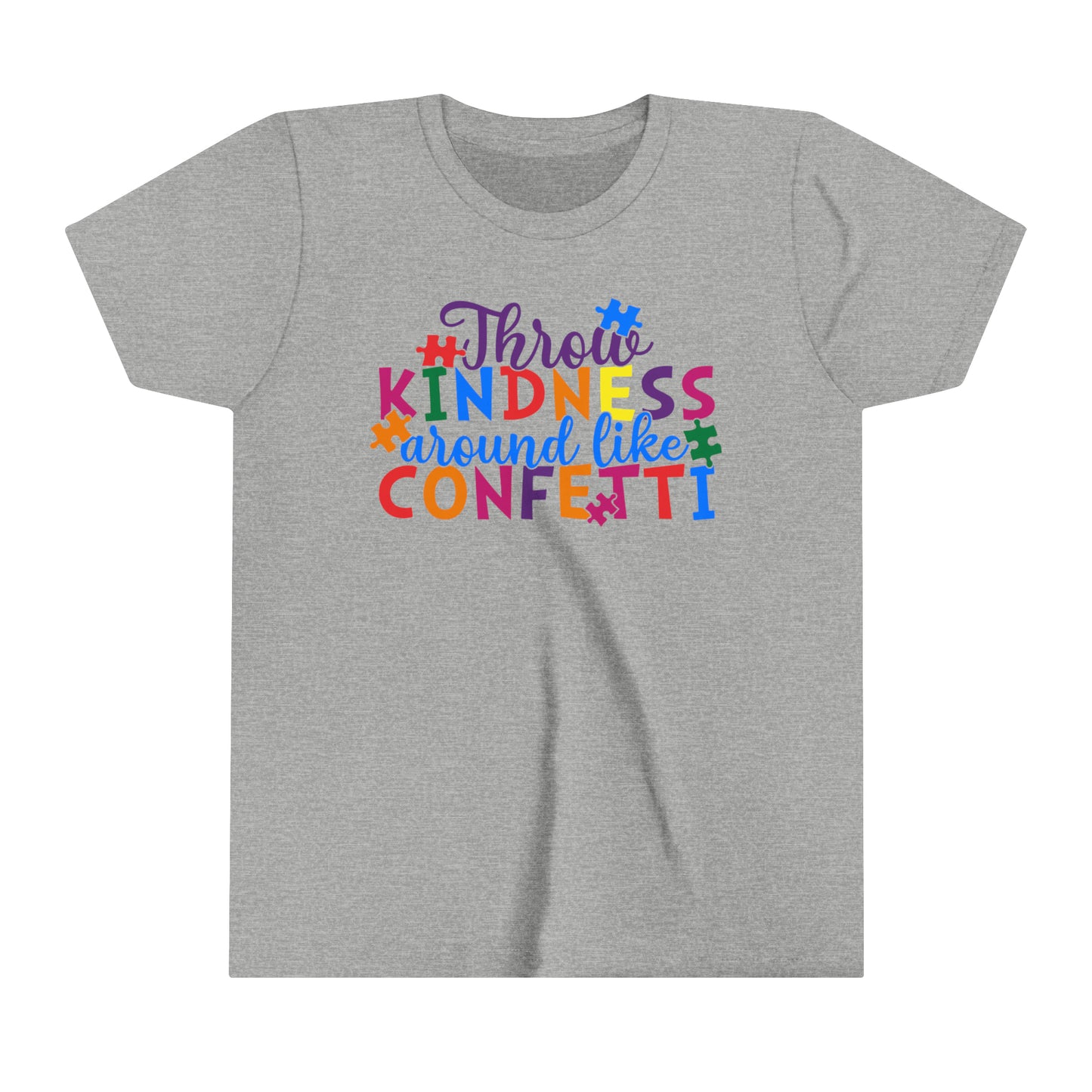 Throw Kindness Autism Advocate Youth Shirt