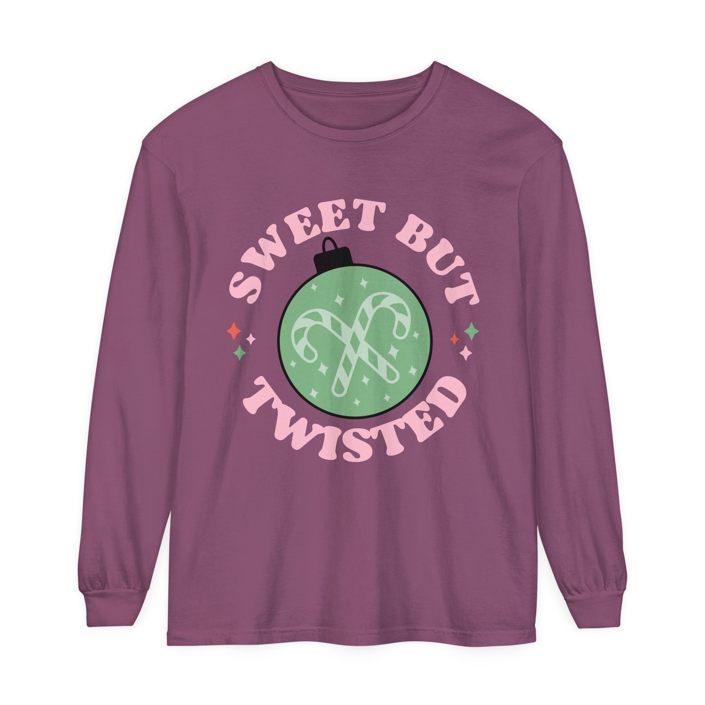 Sweet But Twisted Women's Christmas Holiday Loose Long Sleeve T-Shirt