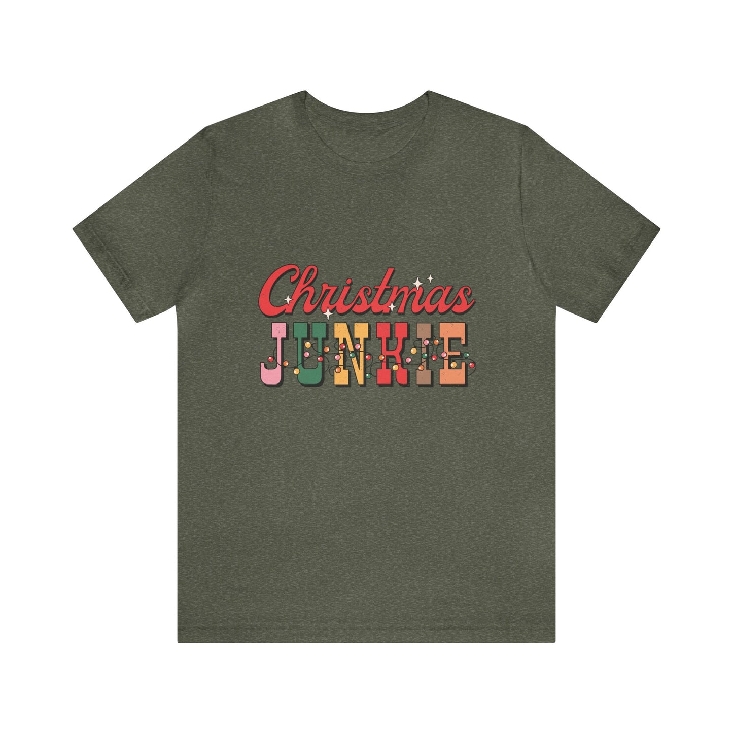 Christmas Junkie Women's Short Sleeve Christmas T Shirt