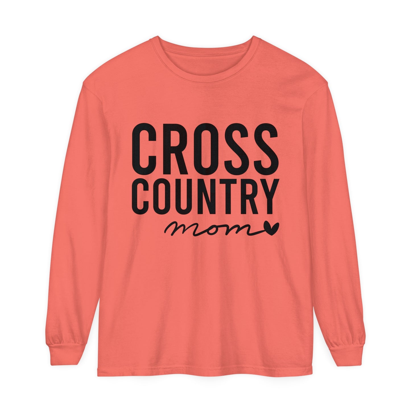 Cross Country Mom Loose Long Sleeve T-Shirt