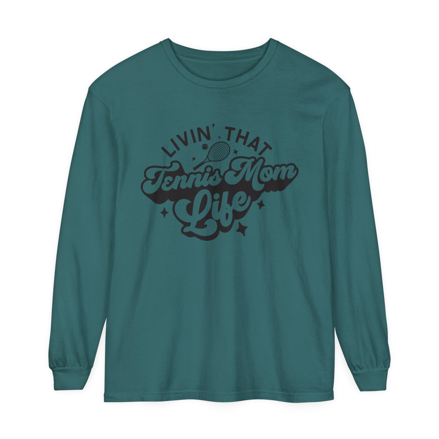 Tennis Mom Loose Long Sleeve T-Shirt