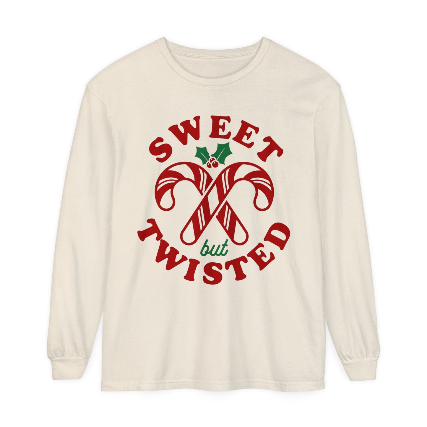 Sweet But Twisted Women's Holiday Loose Long Sleeve T-Shirt