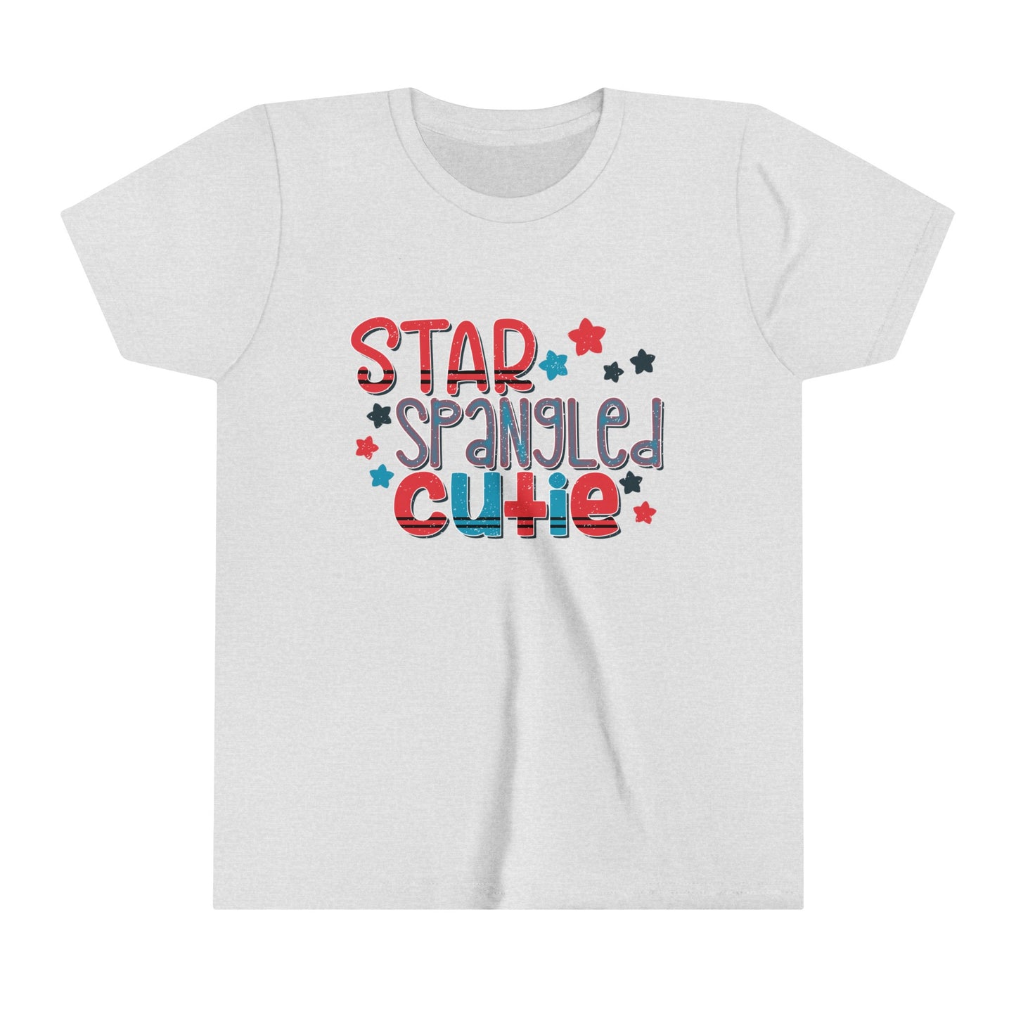 Star Spangled Cutie  4th of July USA Youth Shirt