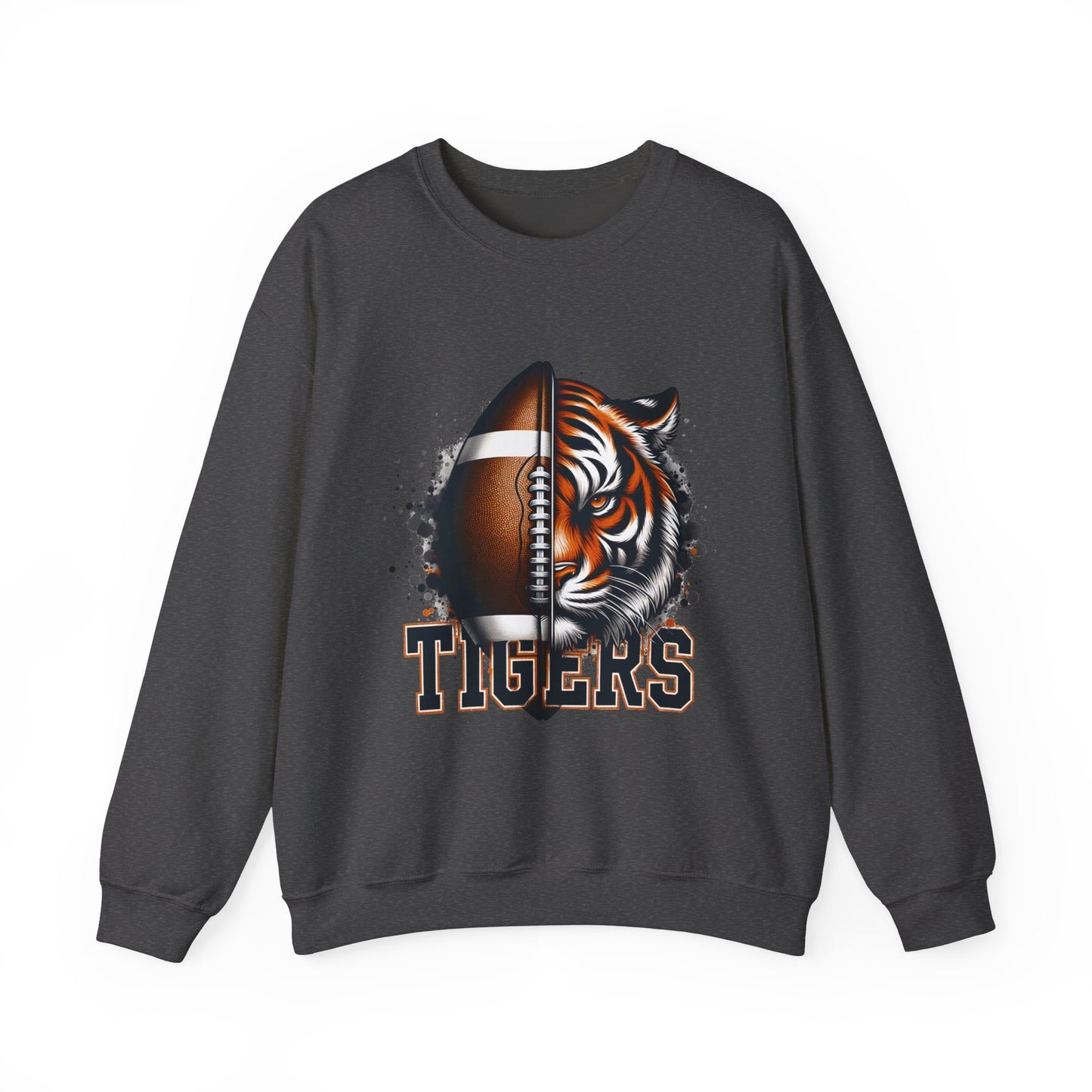 Tigers Football Adult Unisex Crewneck Sweatshirt