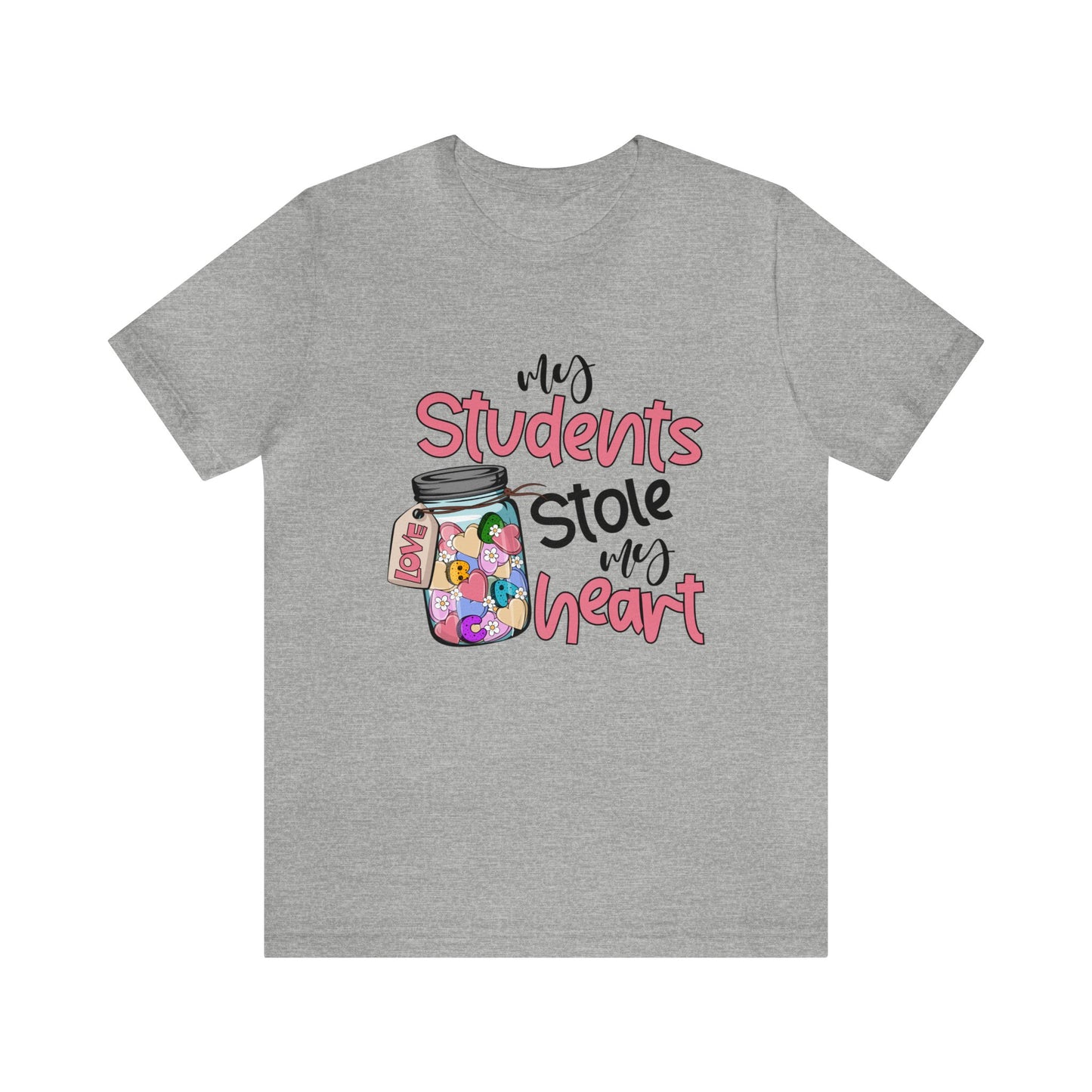 My Students Stole My Heart Teacher Valentine's Day Women's Tshirt