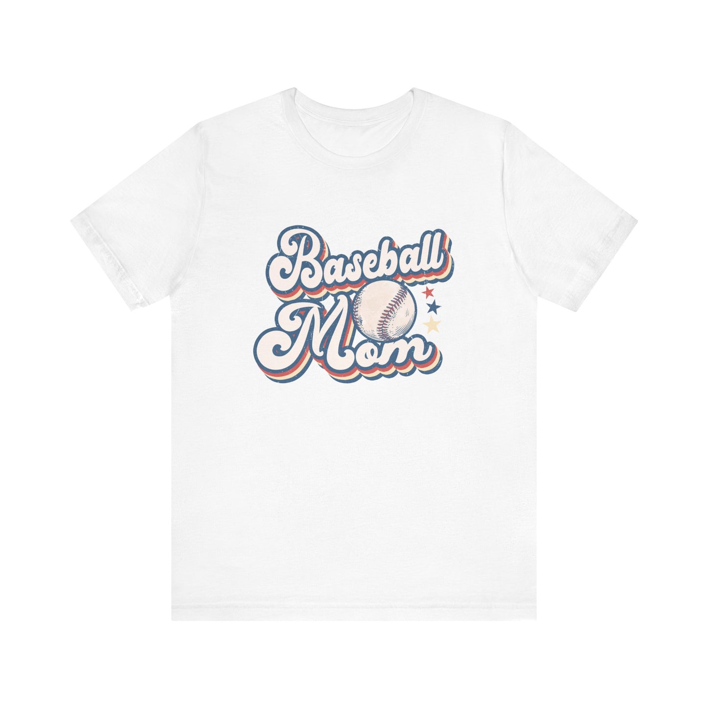 Baseball Mom Women's Tshirt Short Sleeve Tee