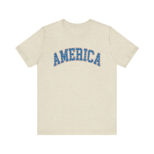 America Patriotic Women's Tshirt