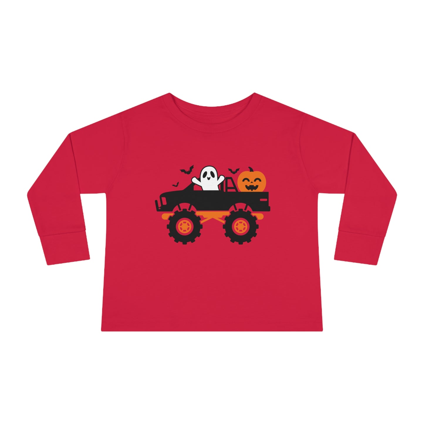 Halloween Truck Toddler Long Sleeve Tee