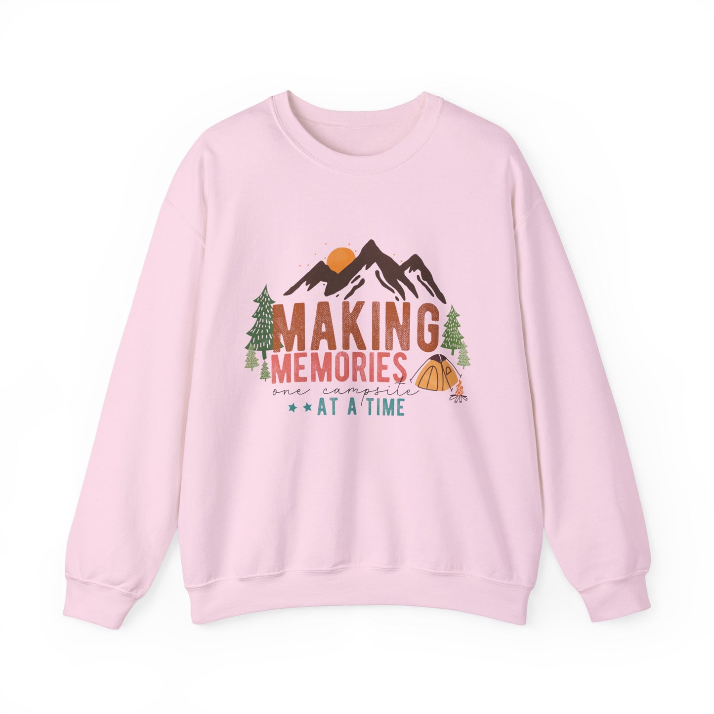 Making Memories One Campsite at a Time Women's Camping Hiking Sweatshirt