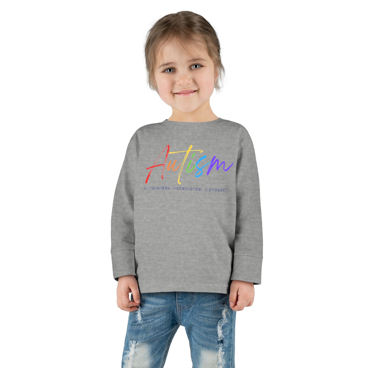 Autism Awareness Toddler Long Sleeve Tee