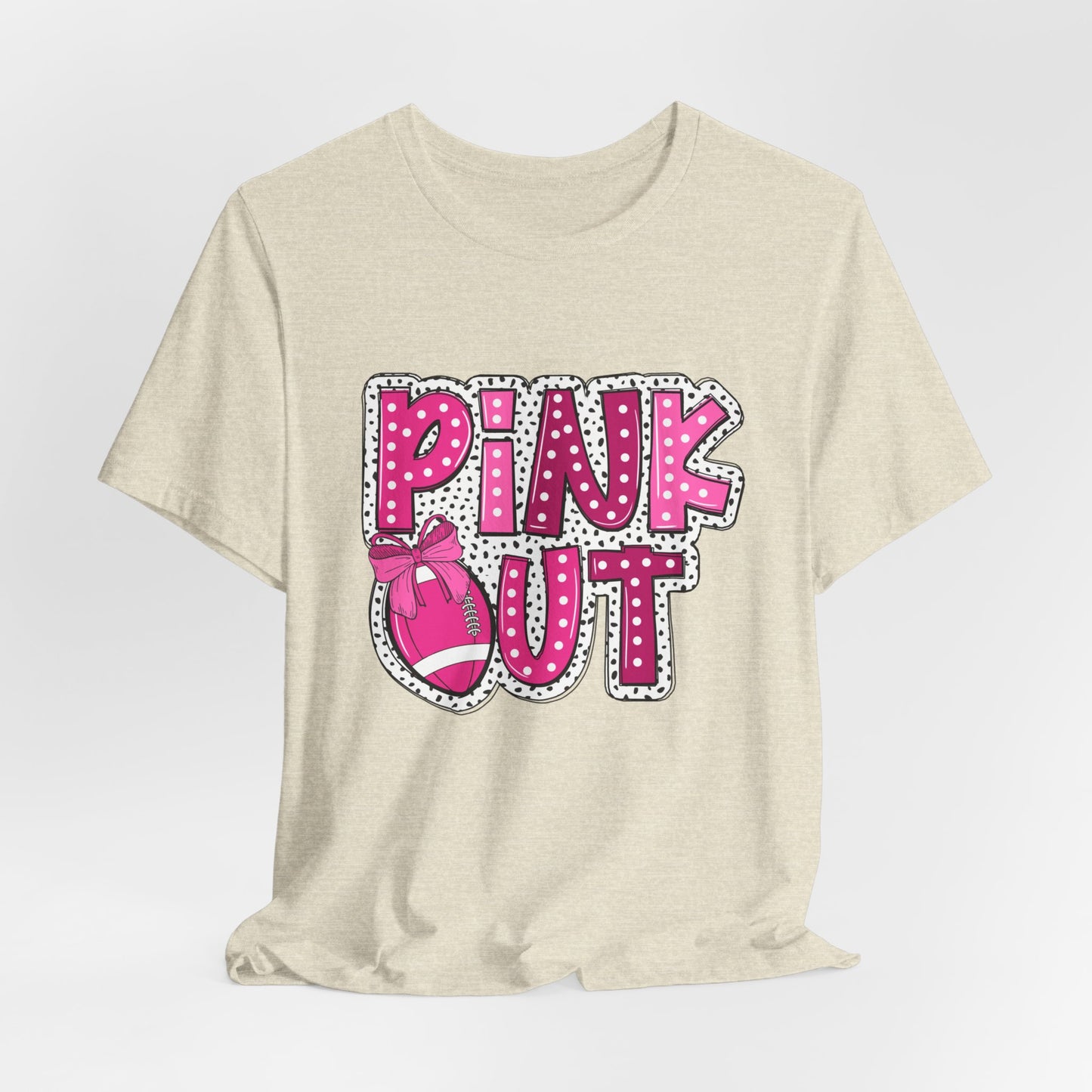 Pink Out Women's Breast Cancer Awareness Short Sleeve Tee