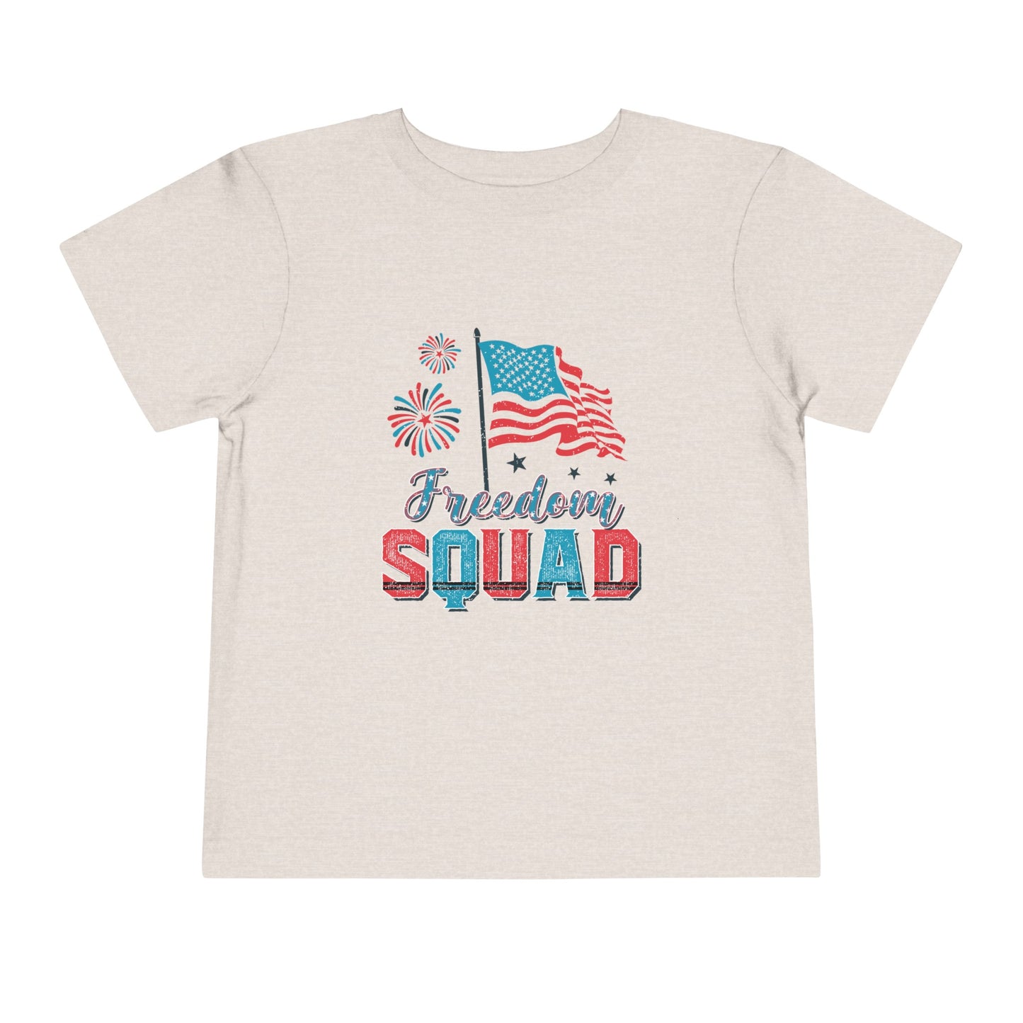 Freedom Toddler USA 4th of July Short Sleeve Tee