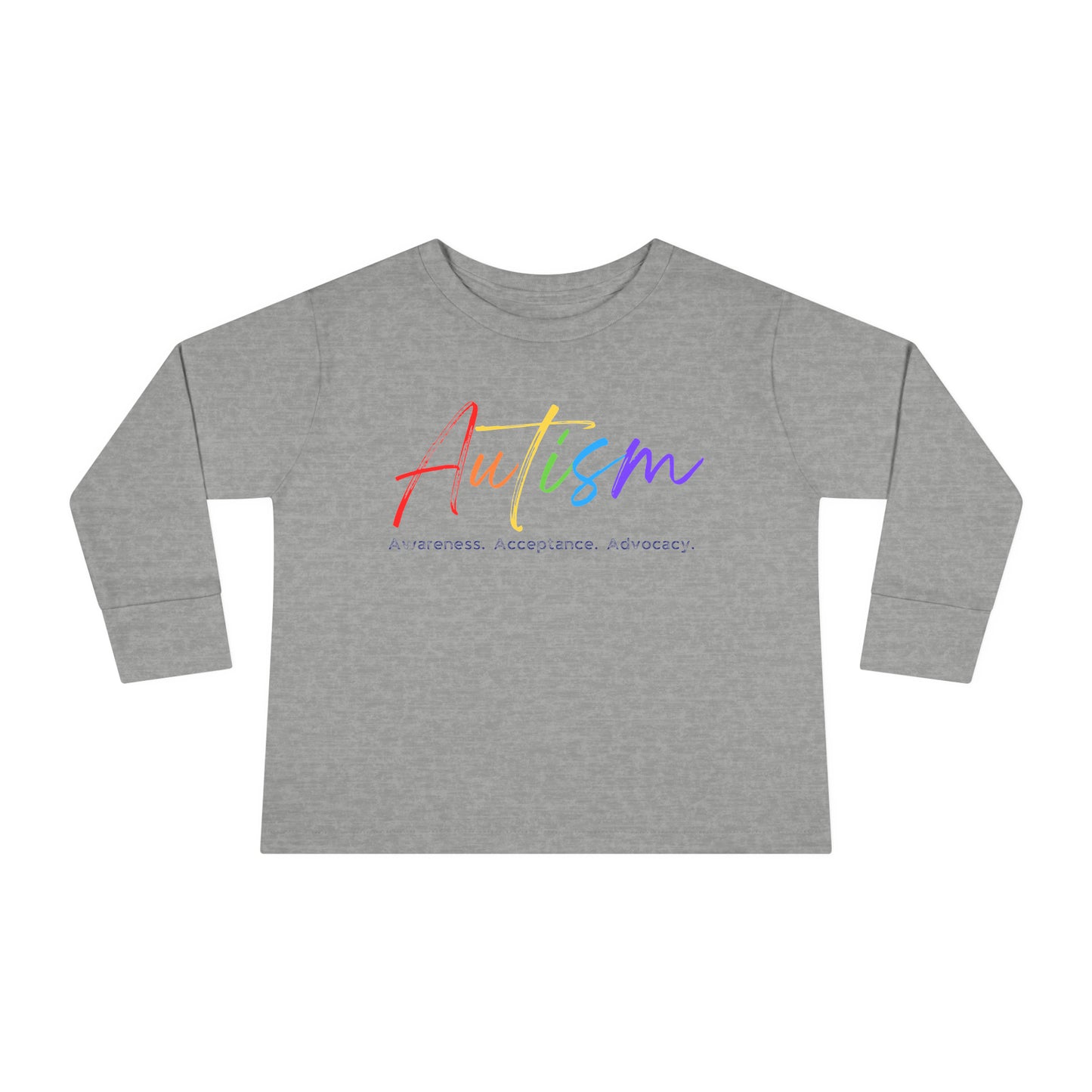 Autism Awareness Toddler Long Sleeve Tee