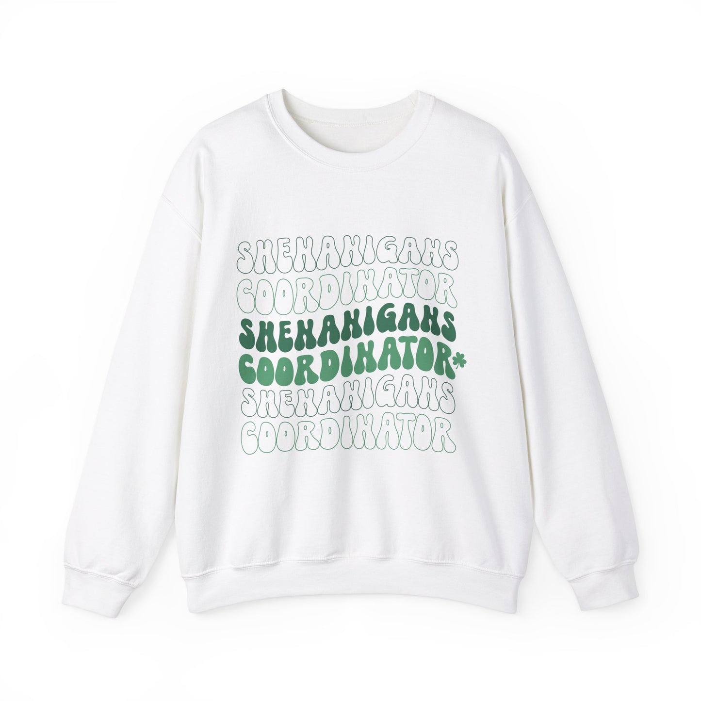 Shenanigans Coordinator St. Patrick's Day Adult Unisex Sweatshirt