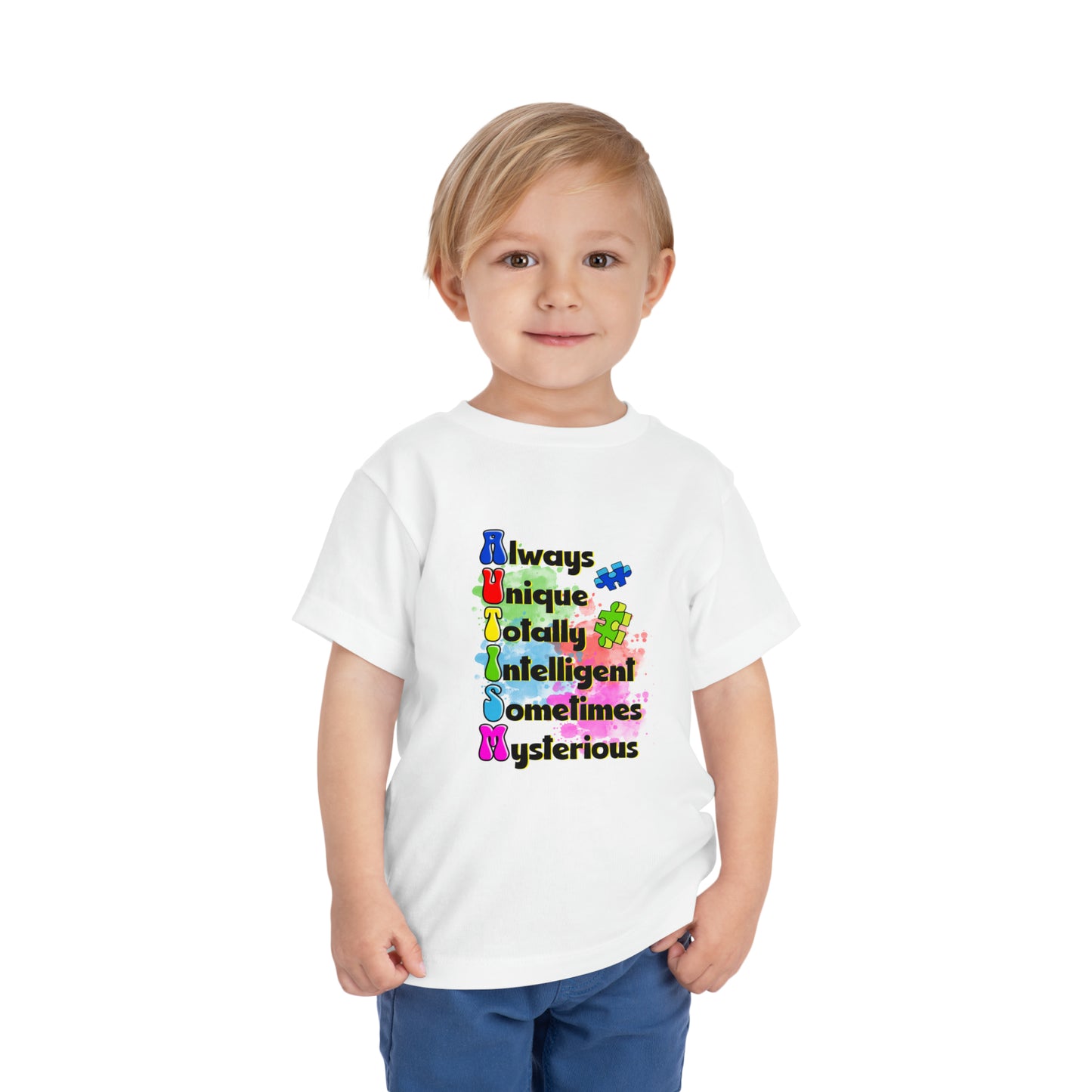 Autism Advocate Toddler Short Sleeve Tee