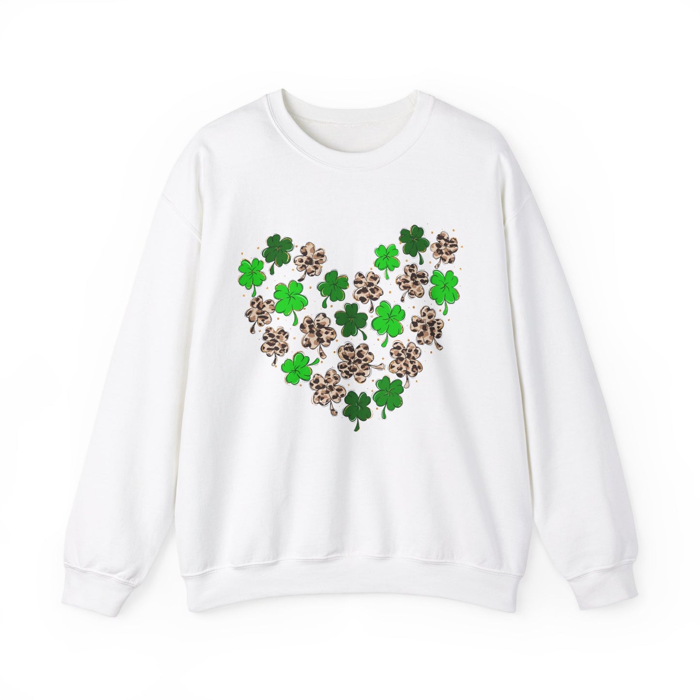 Shamrock Heart St. Patrick's Day Women's Sweatshirt