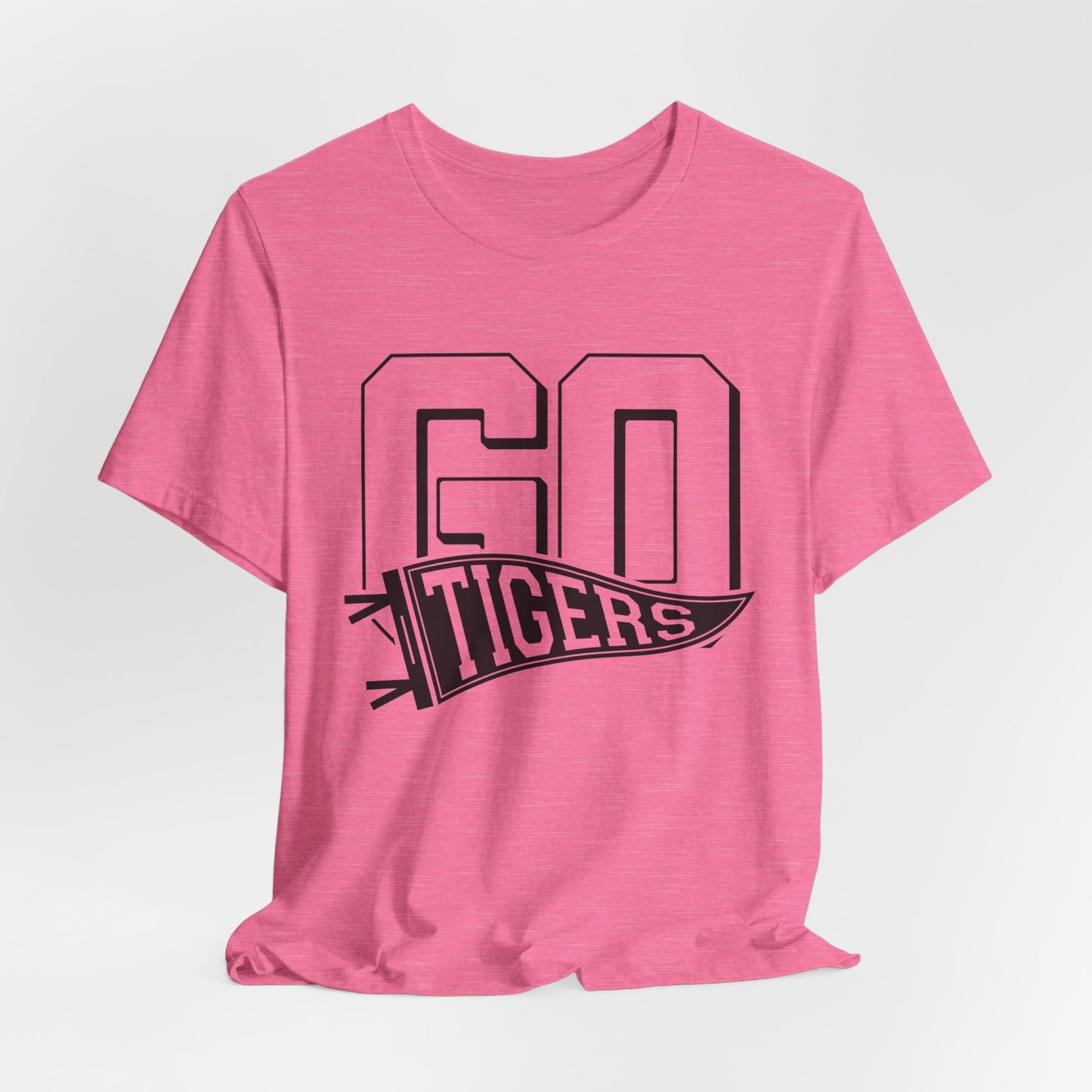 Go Tigers Adult Unisex Short Sleeve Tee