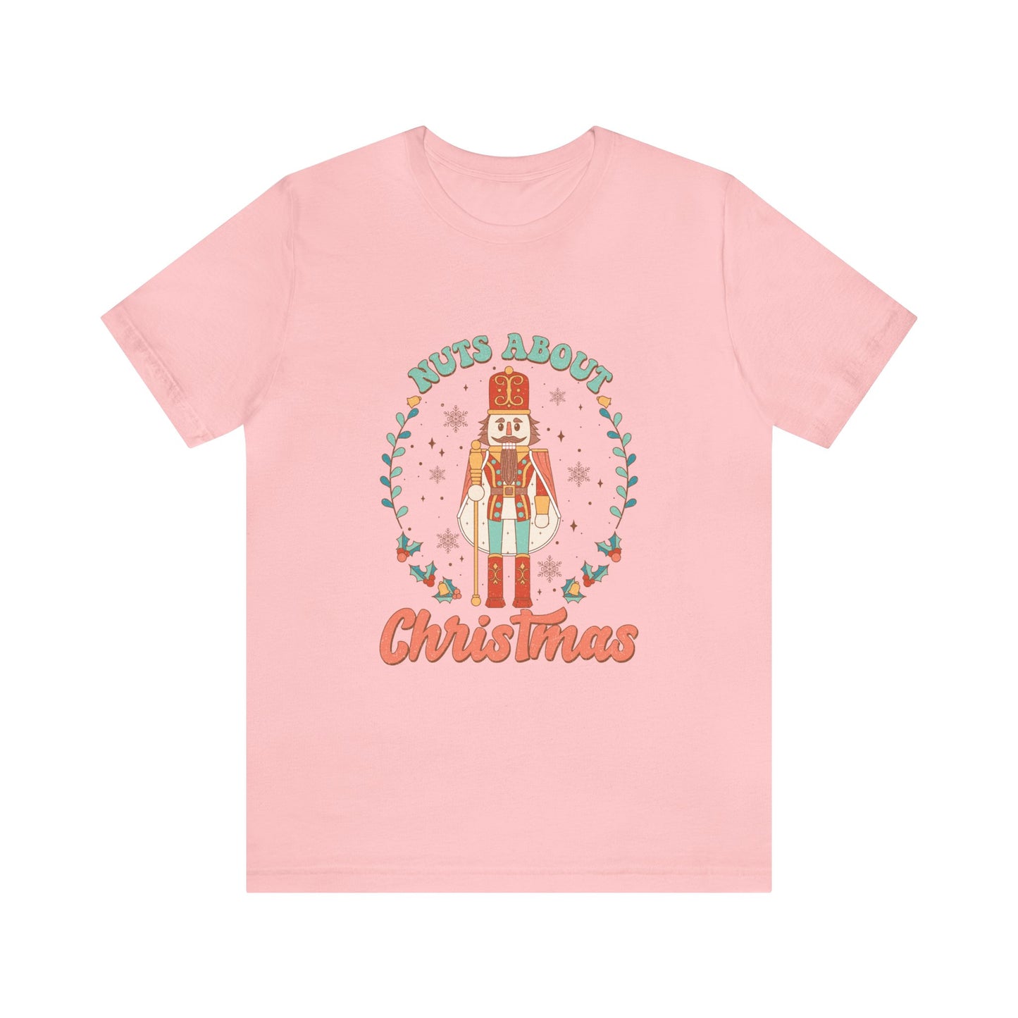 Nuts About Christmas Women's Short Sleeve Christmas T Shirt