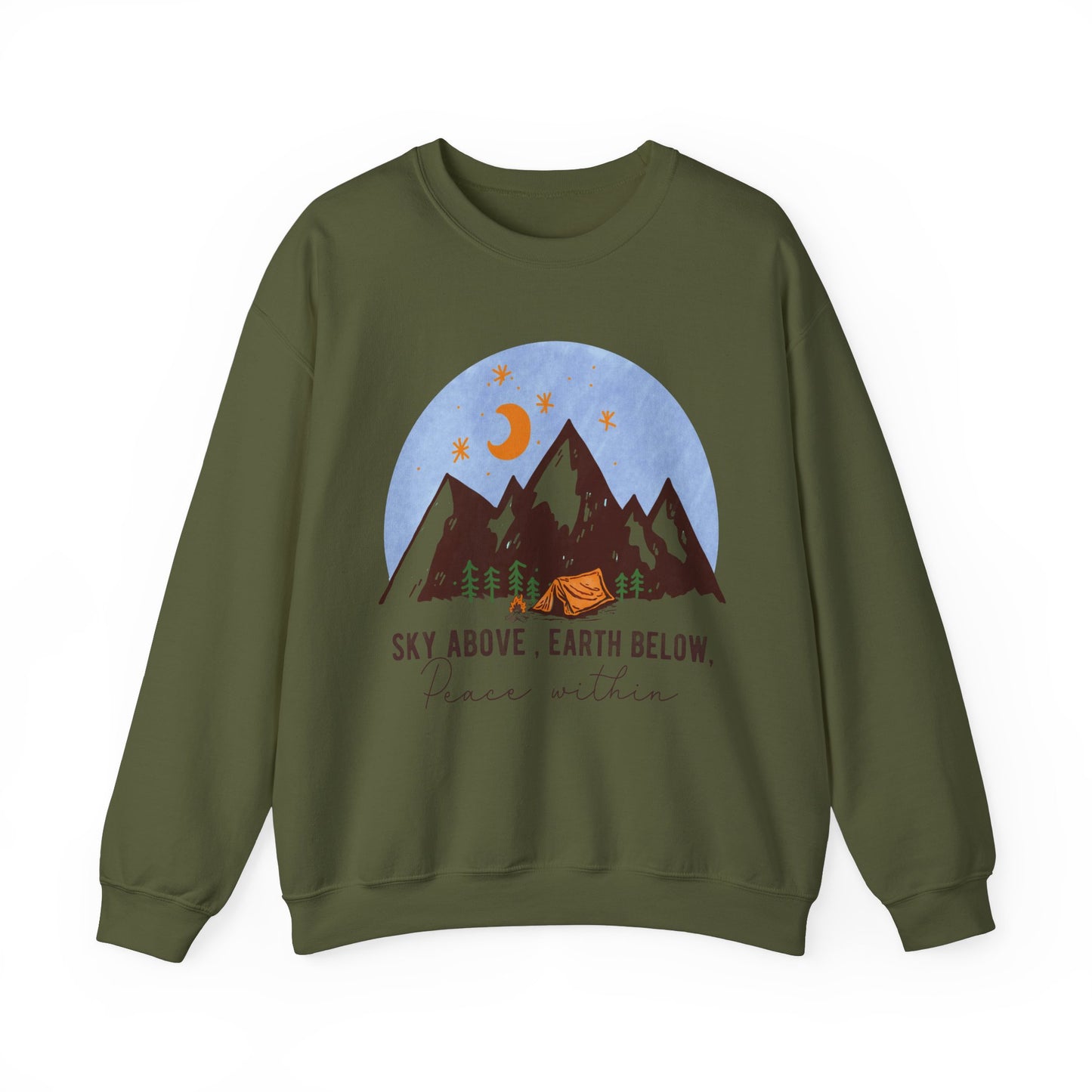 Camping Peace Within Women's Camping Hiking Sweatshirt