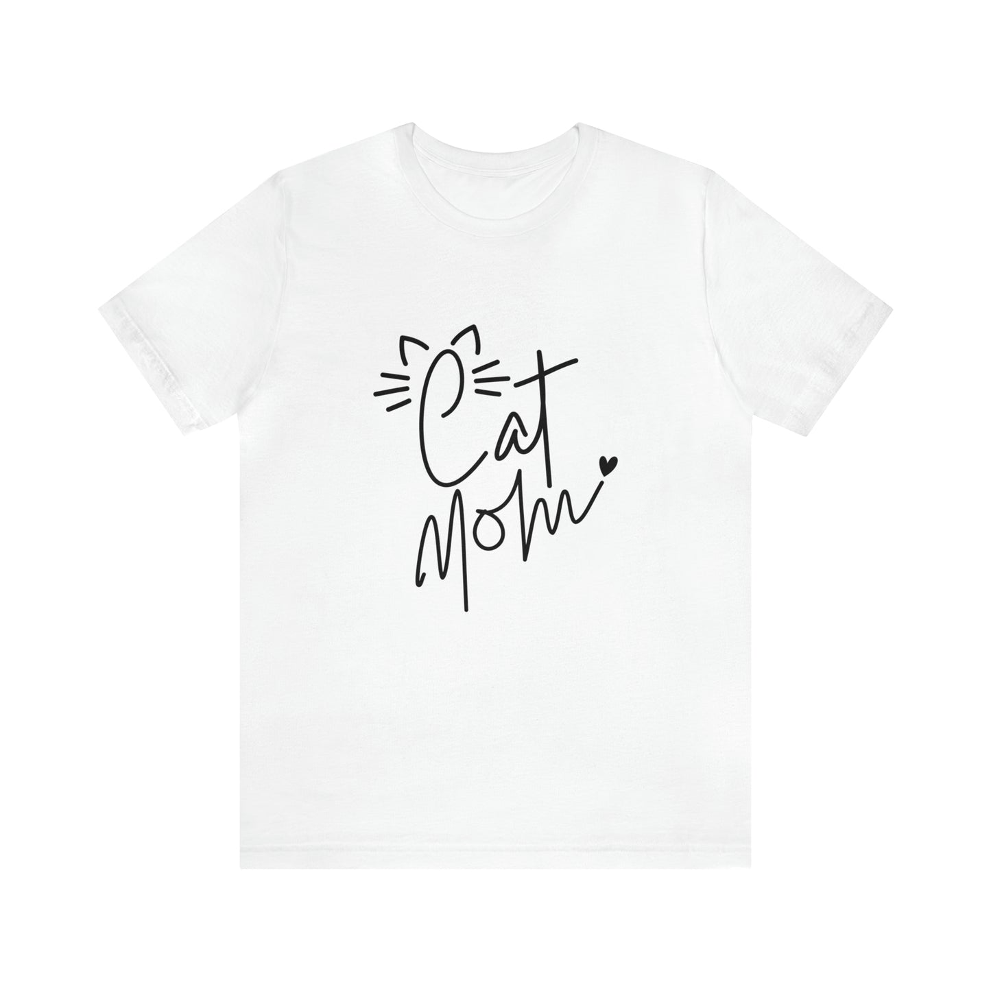 Cat mom Short Sleeve Women's Tee