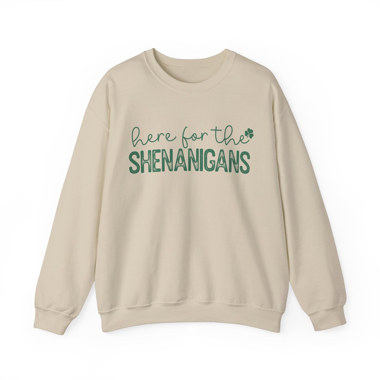 Here for the Shenanigans St. Patrick's Day Women's Unisex Sweatshirt