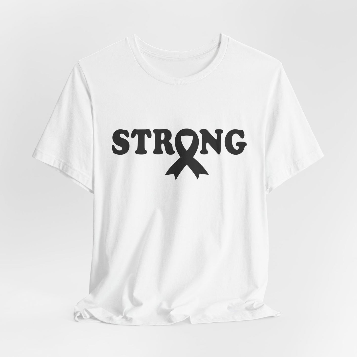 Strong Cancer Advocacy Adult Unisex Short Sleeve Tee