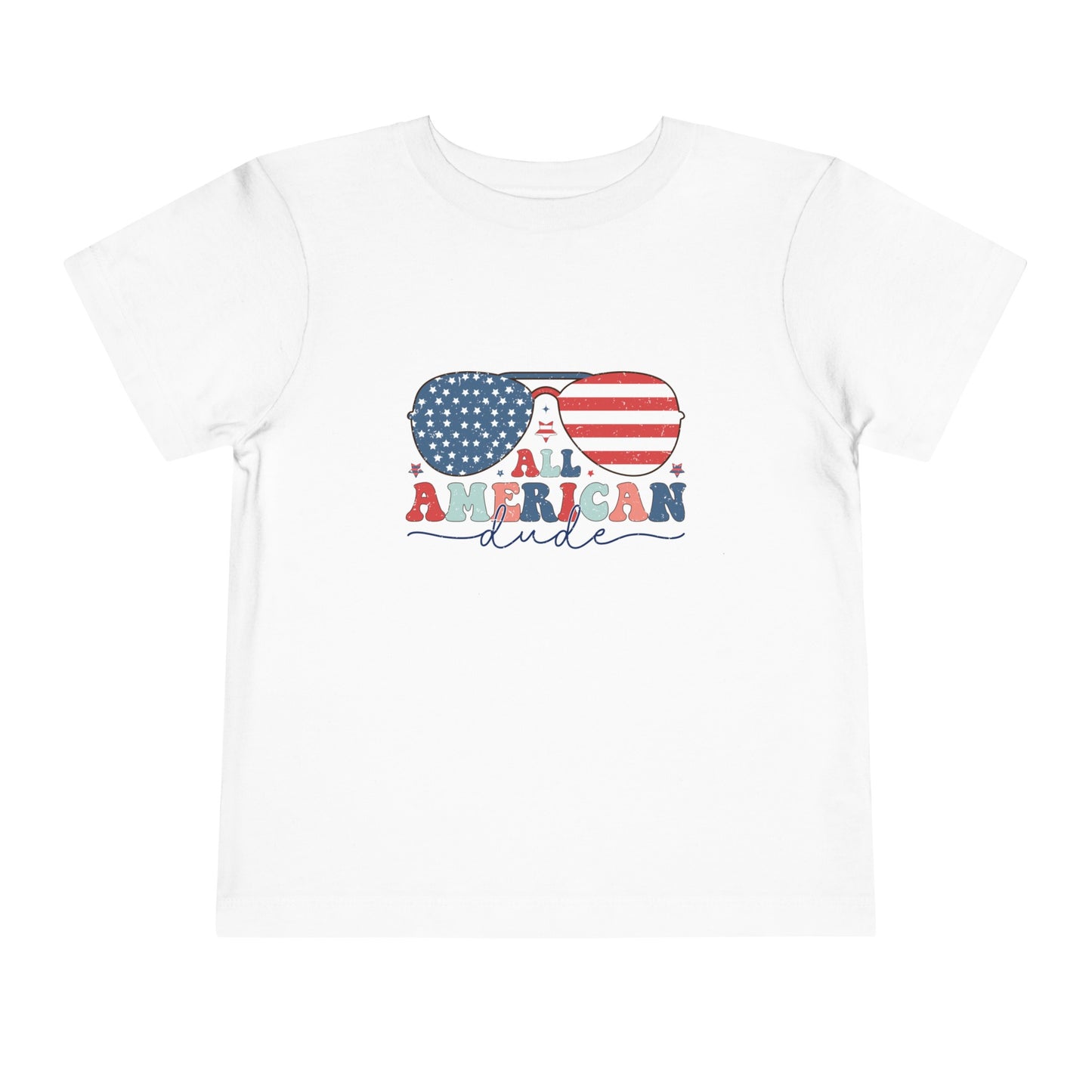 All American Dude Toddler Short Sleeve Tee