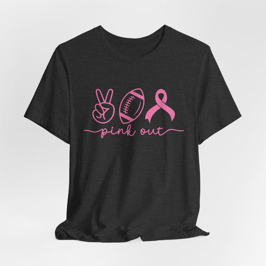 Women's Breast Cancer Pink Out Short Sleeve Tee