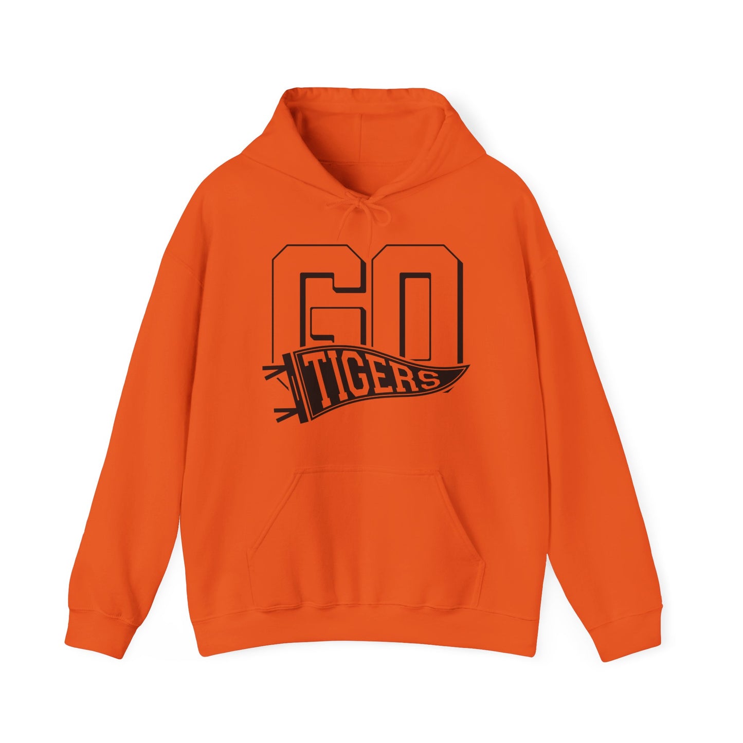 Go Tigers Adult Unisex Heavy Blend™ Hooded Sweatshirt