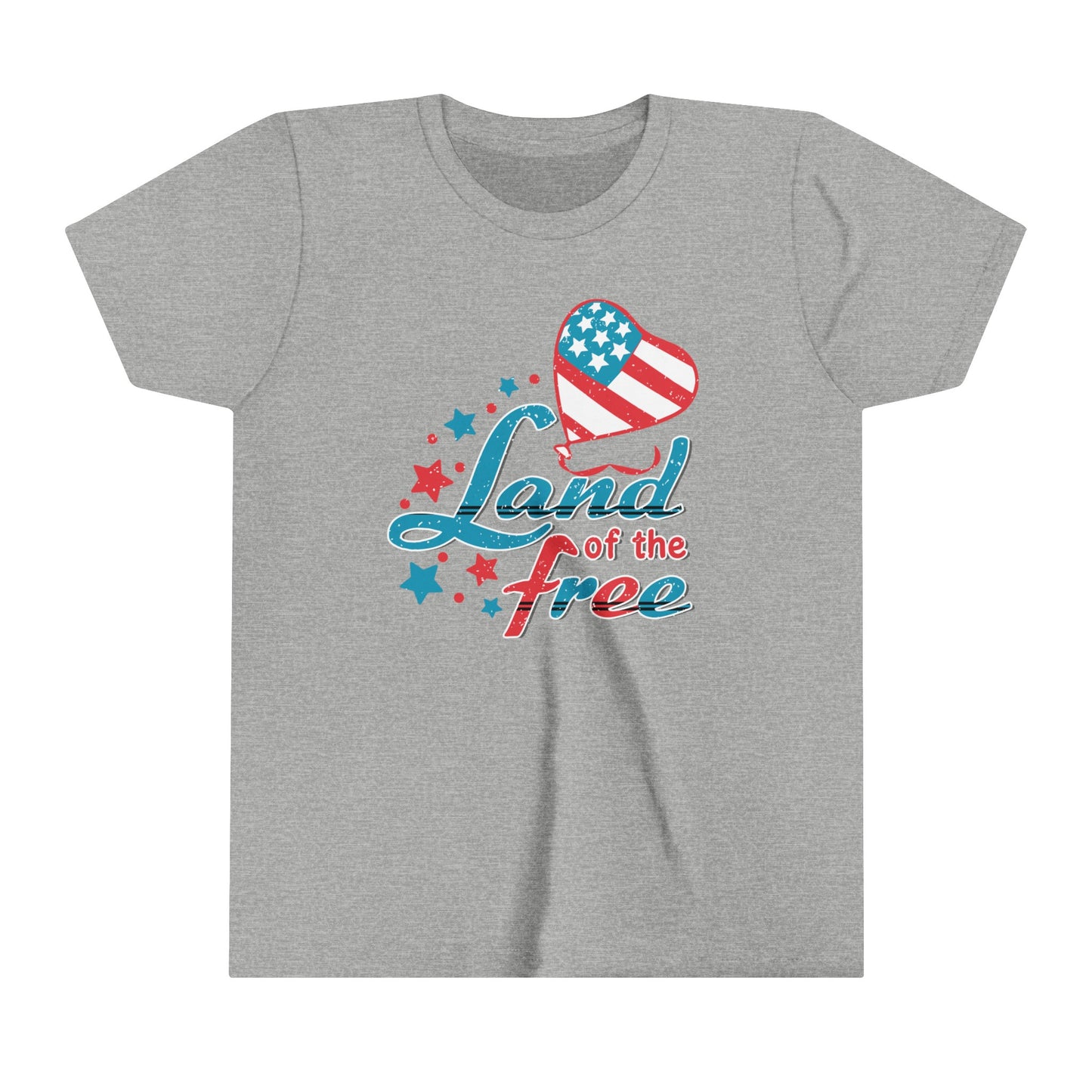 Land of the Free 4th of July USA Youth Shirt