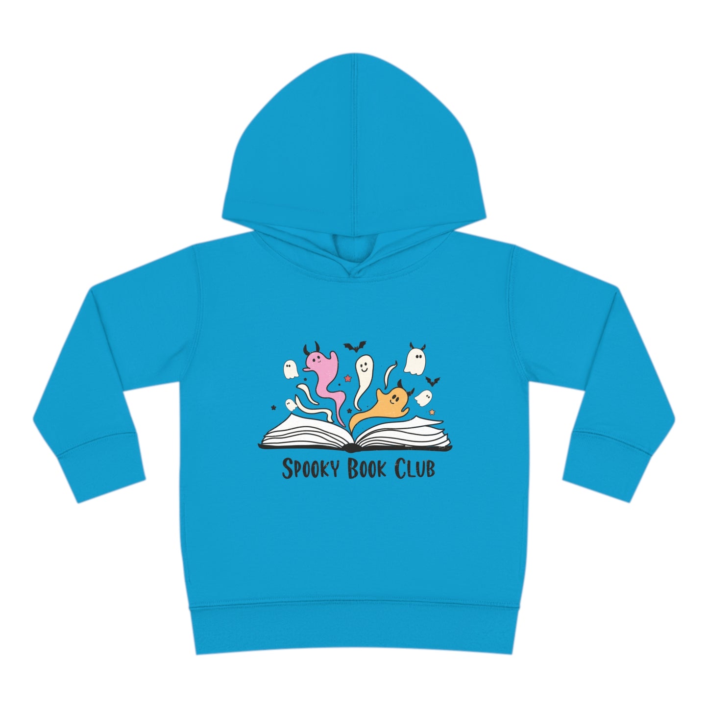 Spooky Book Club Toddler Pullover Fleece Hoodie