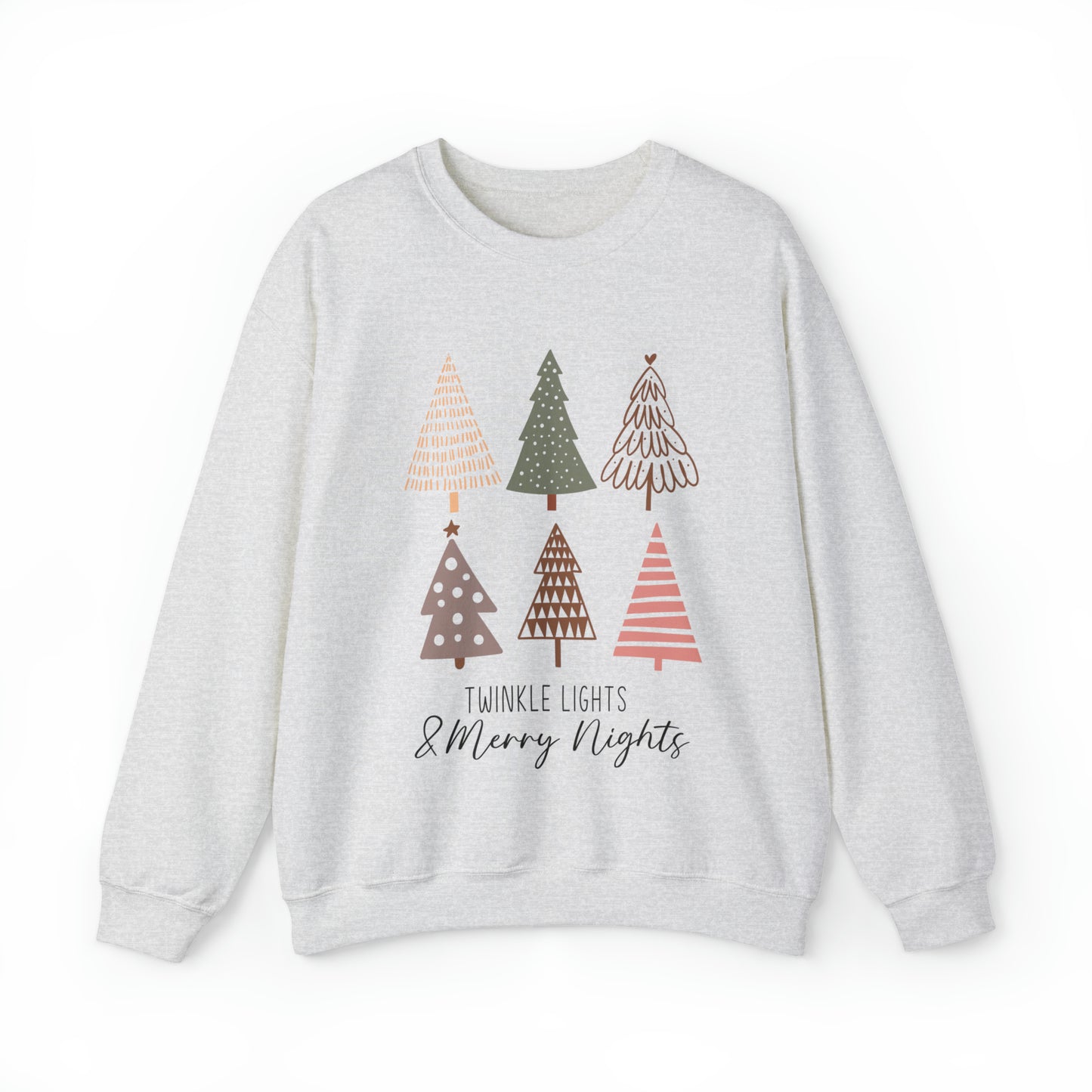 Merry Lights Women's Christmas Crewneck Sweatshirt