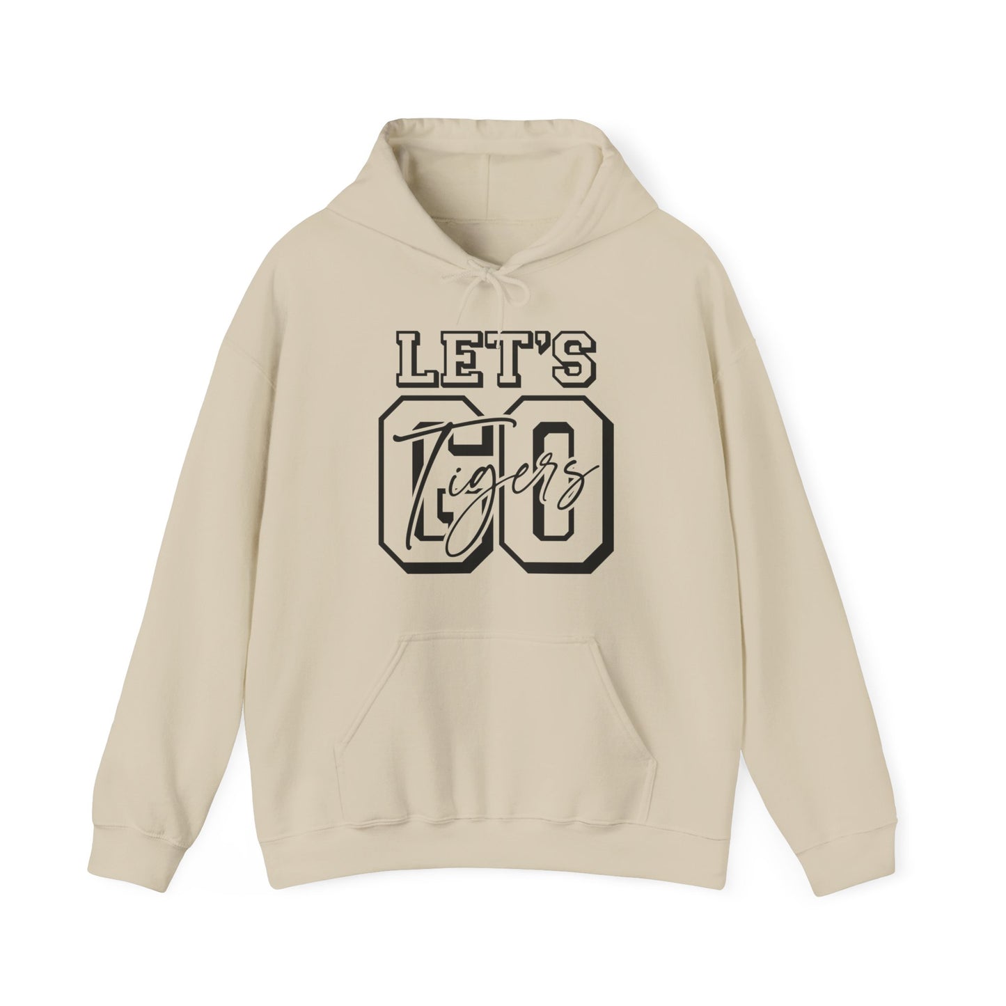 Let's Go Tigers Adult Unisex Heavy Blend™ Hooded Sweatshirt