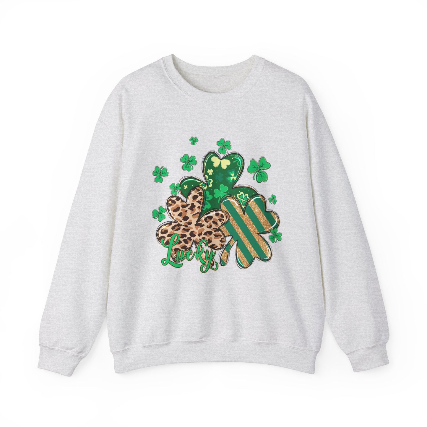 Lucky Shamrock Shirt Women's St. Patrick's Day Sweatshirt