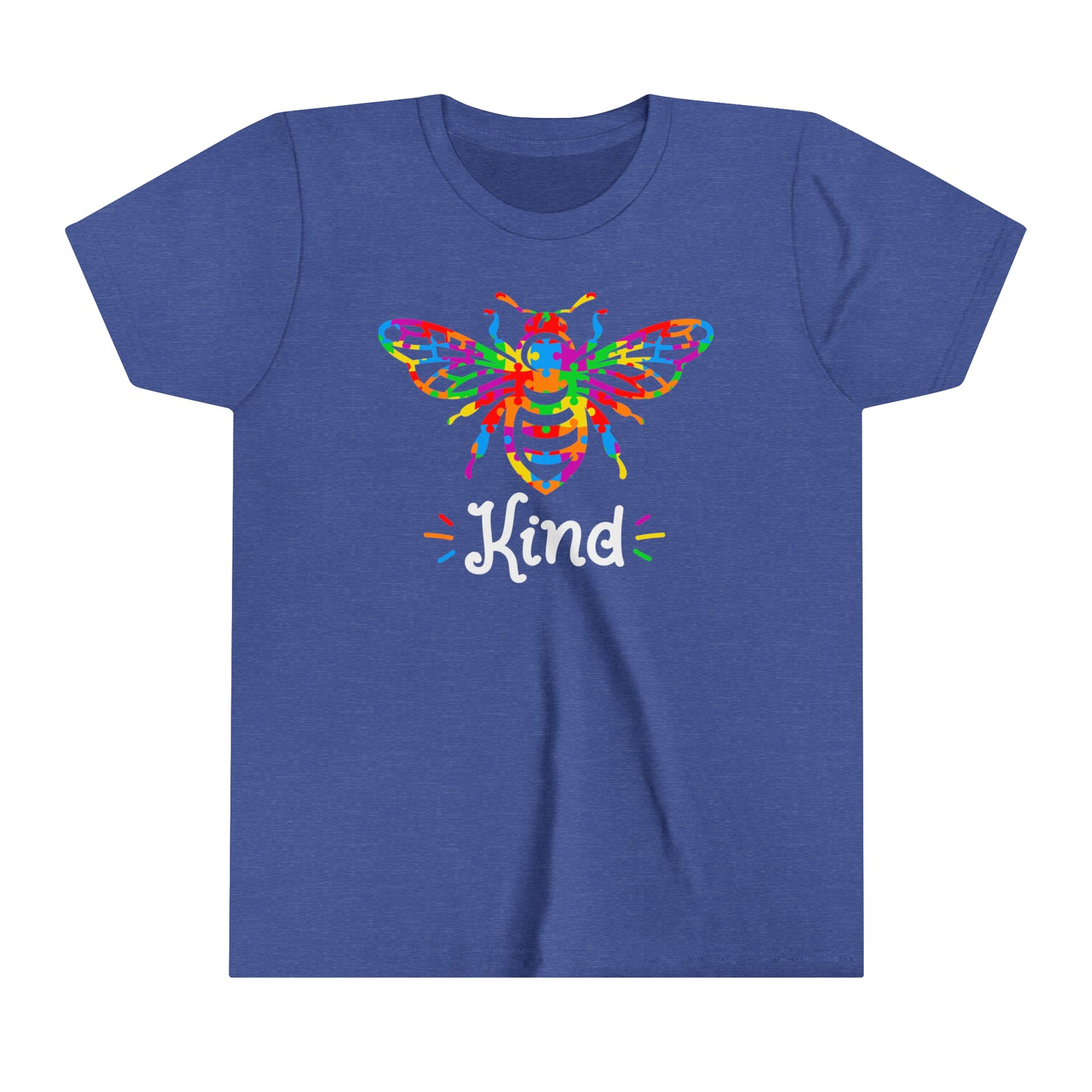 Bee Kind Autism Awareness Advocate Youth Shirt