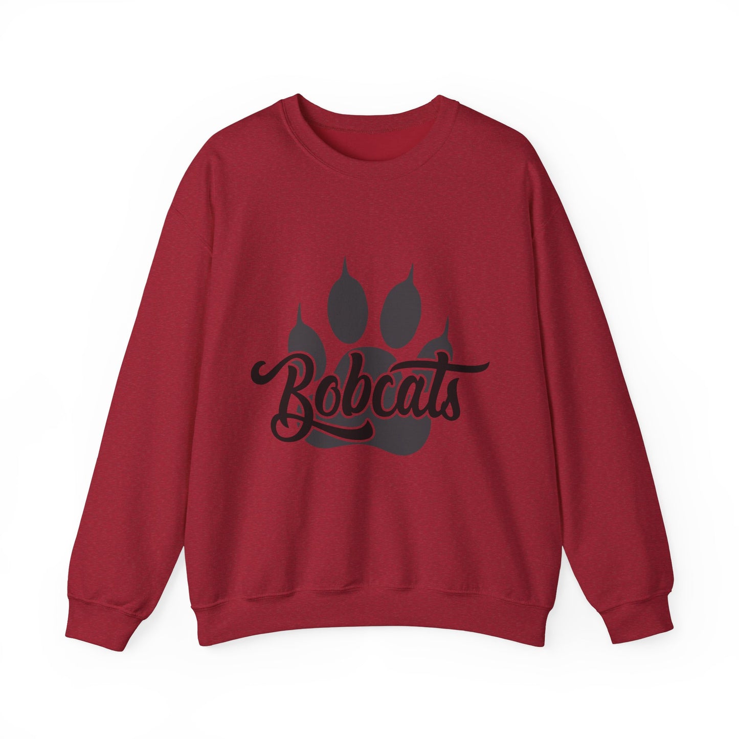 Bobcats Paw Adult Unisex Crewneck Sweatshirt