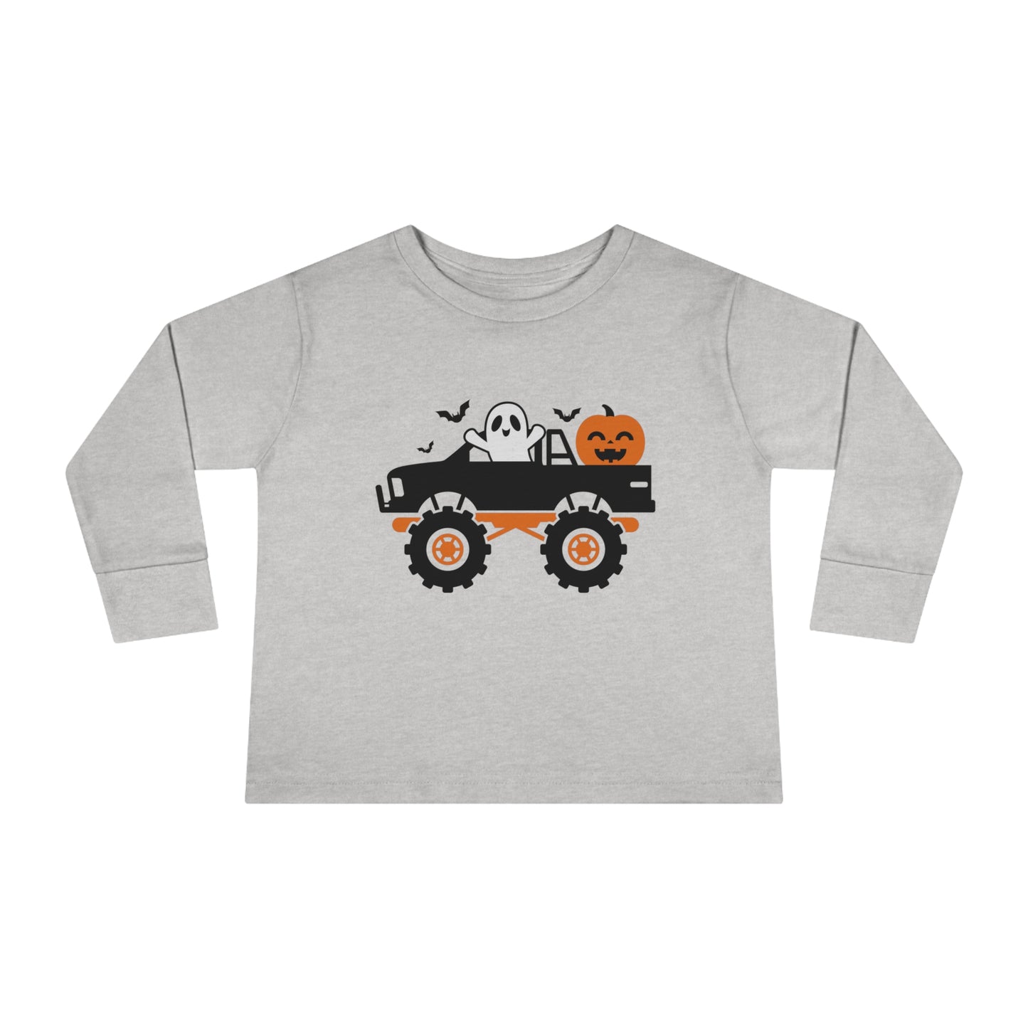 Halloween Truck Toddler Long Sleeve Tee