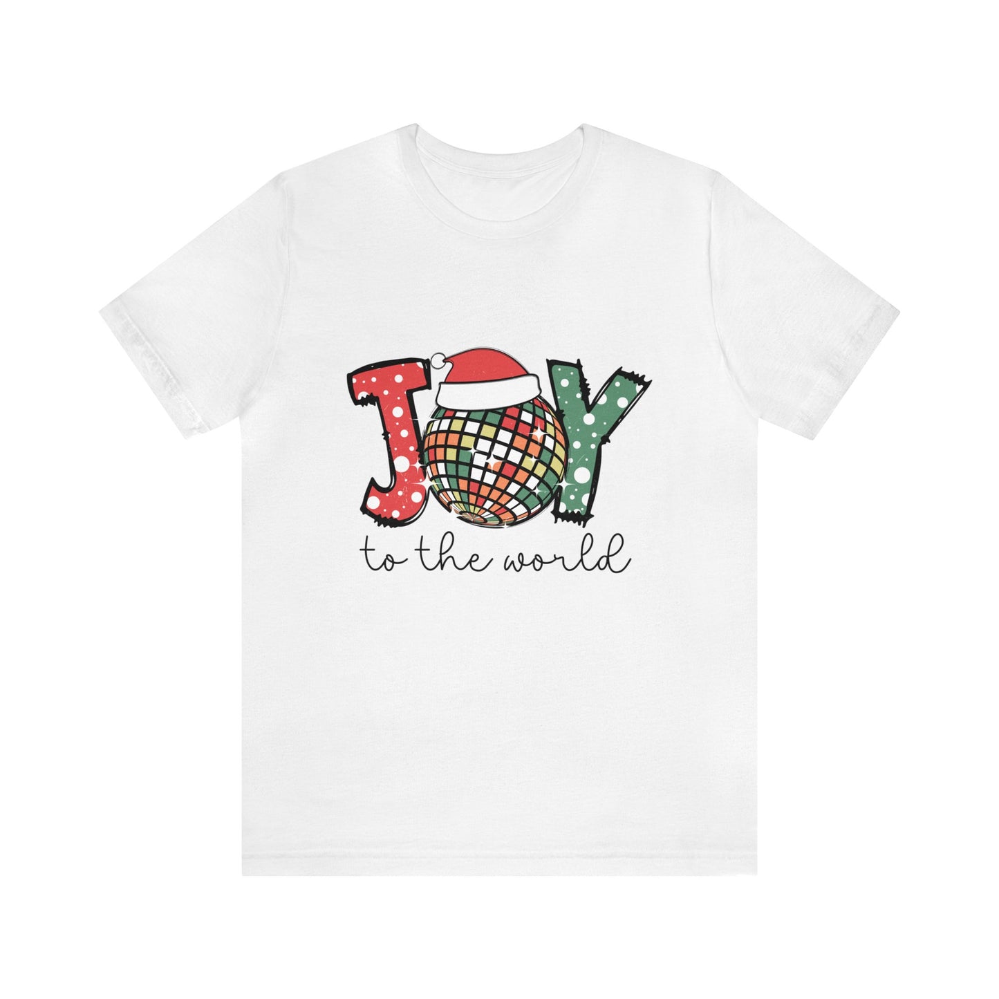 JOY to the World Women's Short Sleeve Christmas T Shirt