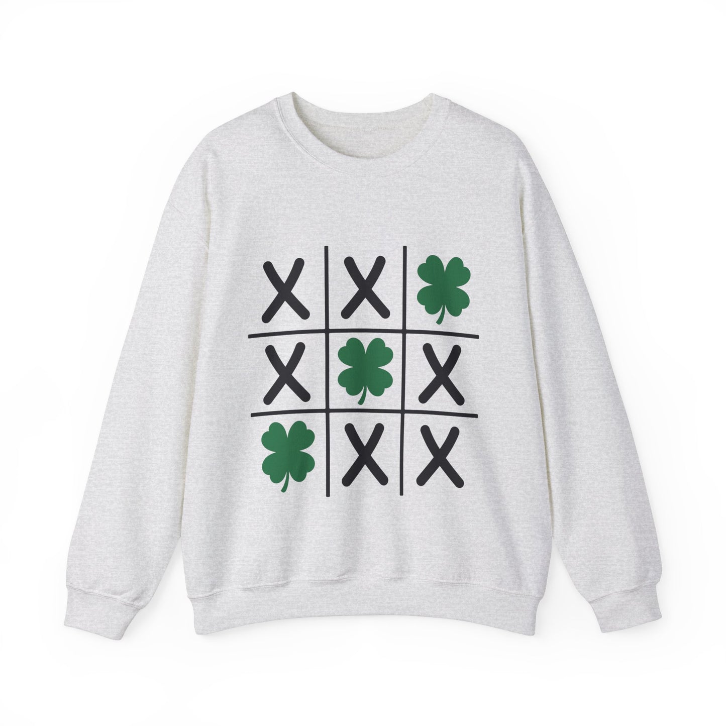 St. Patrick's Day TIC TAC TOE Women's Sweatshirt