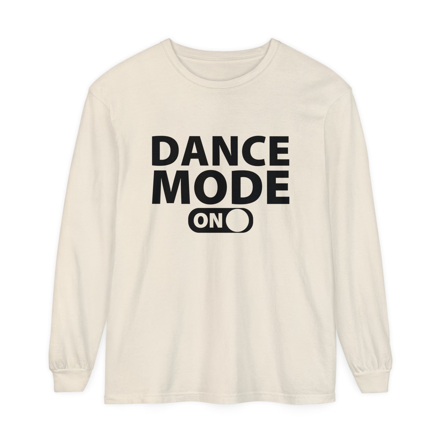 Dance Mode On Women's Loose Long Sleeve T-Shirt