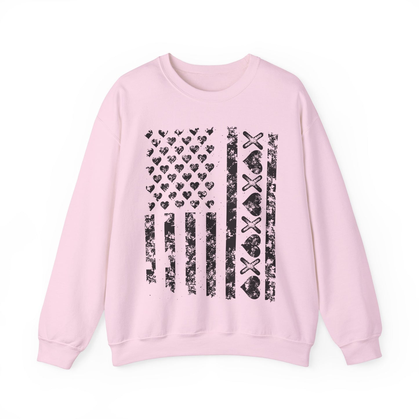 Heart Flag Women's Sweatshirt