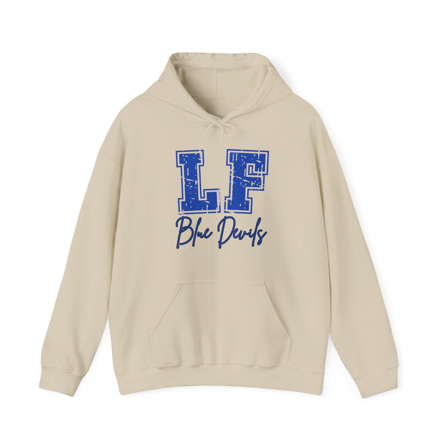 Lake Fenton Blue Devils Adult Unisex Heavy Blend™ Hooded Sweatshirt