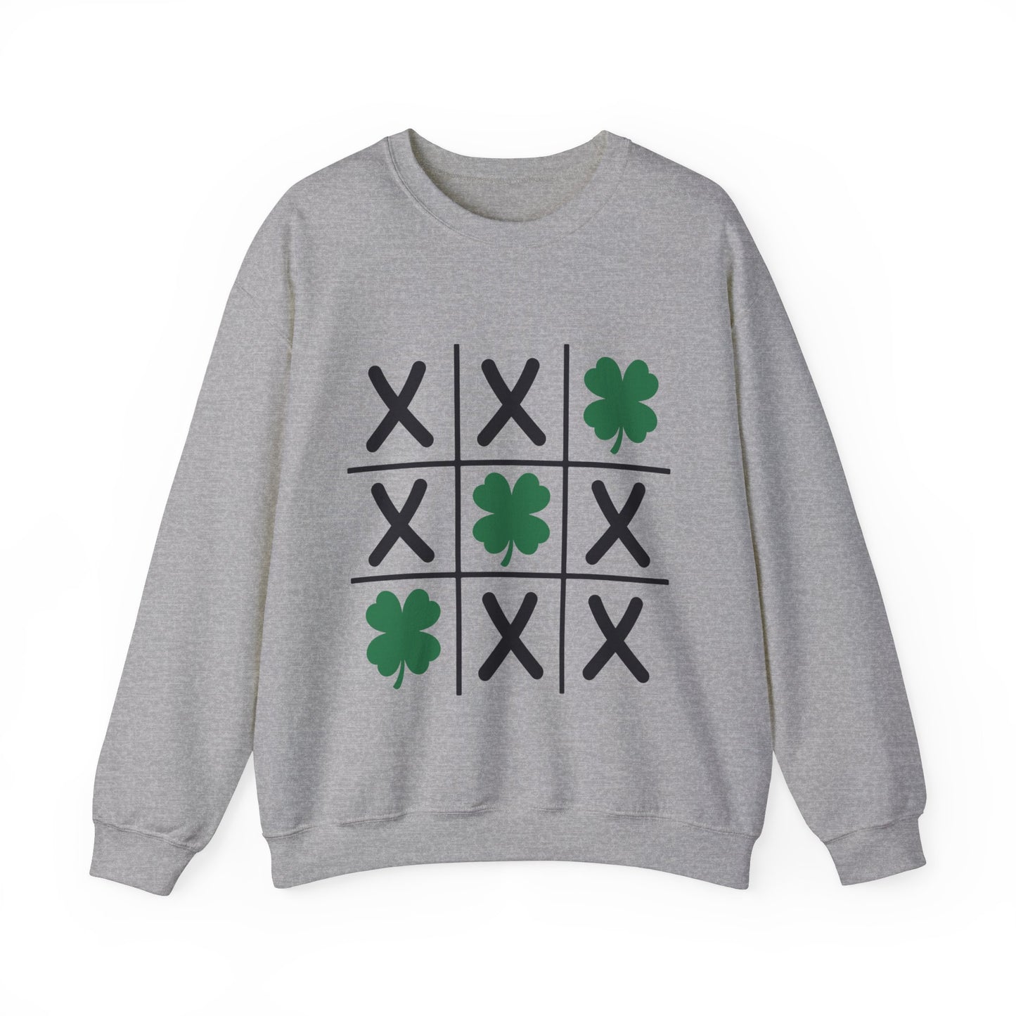 St. Patrick's Day TIC TAC TOE Women's Sweatshirt